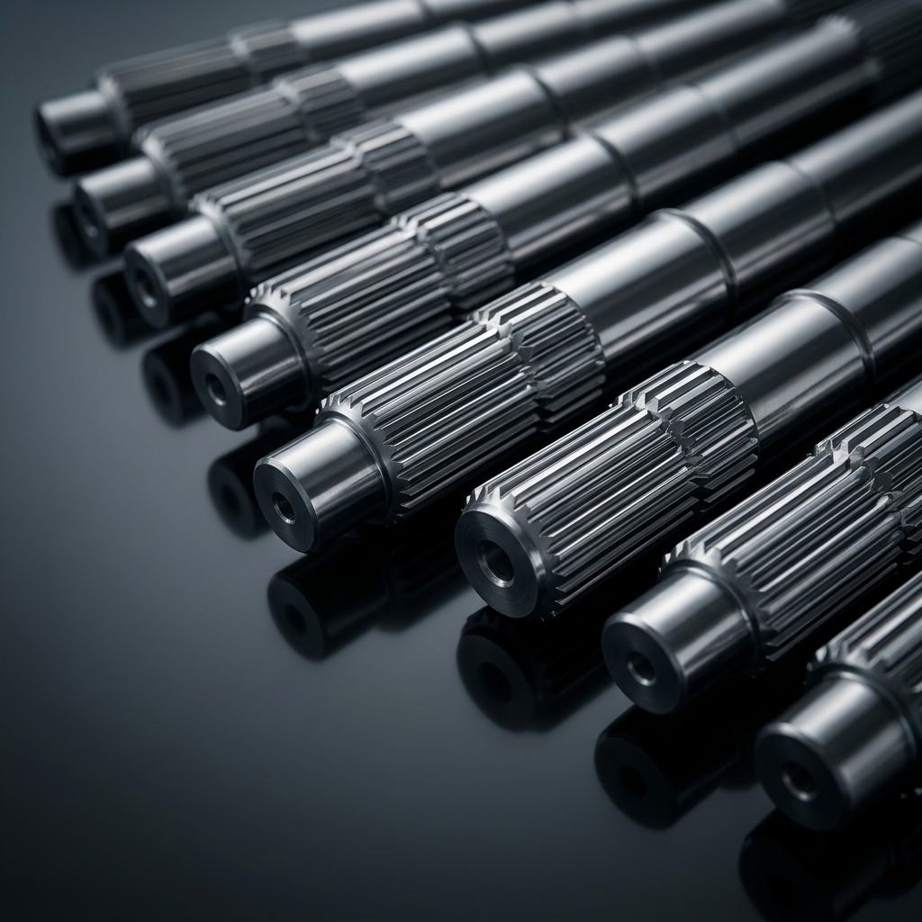Machined Splined Shafts